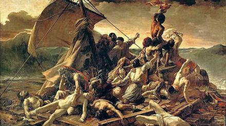 Théodore Géricaults Gemälde „Das Floß der Medusa“ von 1819.