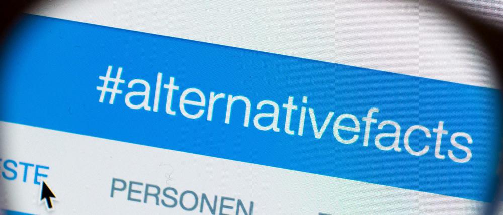 Gibt es "alternative Fakten" bald auch in der Wissenschaft?