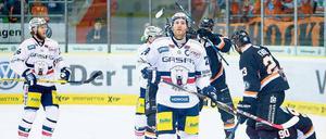 Tristes Jubiläum. André Rankel bestritt am Sonntag sein 700. Spiel für die Eisbären – es war eins zum Vergessen. 