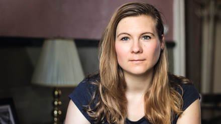 Die Berliner Schriftstellerin Kirsten Fuchs, 44.