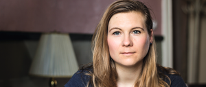 Die Berliner Schriftstellerin Kirsten Fuchs, 44.