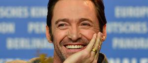 Hugh Jackman bei der Pressekonferenz zu "Logan".