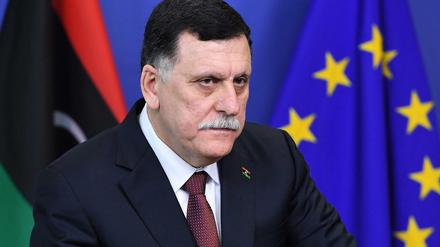 Der libysche Premierminister al Sarradsch. 