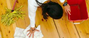 Saubere Arbeit. Es ist inzwischen ganz leicht, eine Putzhilfe anzumelden.