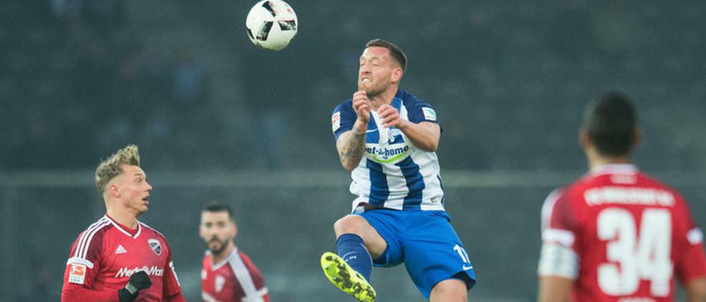 Kopf hoch, Julian Schieber. Auch für ein 1:0 gibt es drei Punkte.
