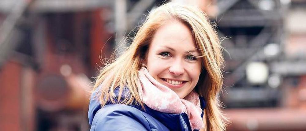 Mittlerweile ohne Biathlon-Gewehr unterwegs. Magdalena Neuner, 29, war eine der erfolgreichsten Biathletinnen. 2012 beendete die zweimalige Olympiasiegerin ihre Karriere.