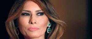Melania Trump scheint ihre neue Rolle noch nicht recht anzunehmen.