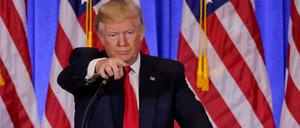 Alles hört auf mein Kommando: Demokratie geht aber anders, als Donald Trump sich das vorstellt. 