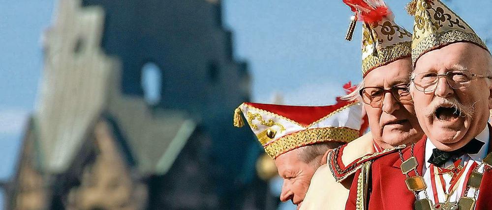 An der Gedächtniskirche soll der Karnevalszug nur vorbeiführen, anders als früher wird dort nicht gefeiert.