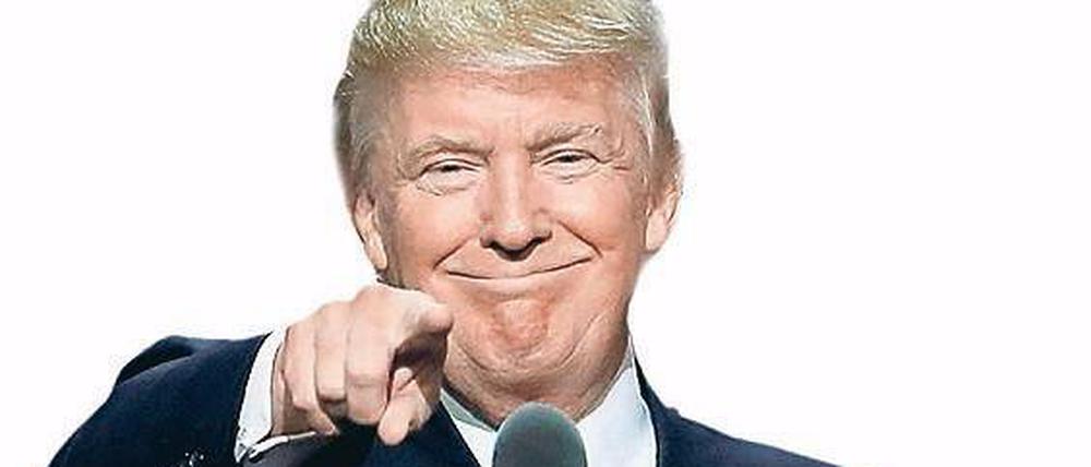 Gute Miene zum bösen Spiel. US-Präsident Donald Trump behauptet, seine Freunde und seine Feinde in den Medien ganz genau zu kennen. Entsprechend fallen seine Reaktionen und seine Tweets aus.