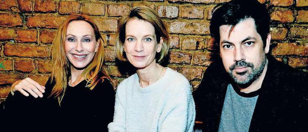 Experimentierfreudig. Andrea Sawatzki und Judith Engel (v. l.) improvisierten die Dialoge für Nicolas Wackerbarths „Casting“, in dem die Besetzung für ein Remake von Fassbinders „Die bitteren Tränen der Petra von Kant“ gesucht wird. 