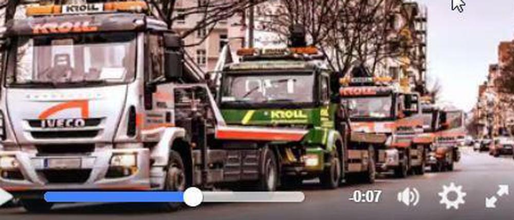 Die Polizei hat sogar einen kleinen Clip erstellt - samt schmissiger Musik.