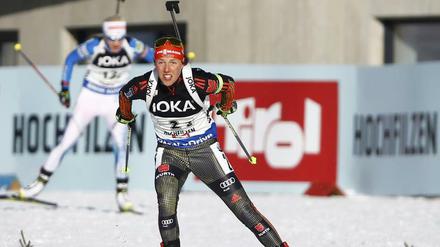 Laura Dahlmeier zeigte einmal mehr ein starkes Rennen.