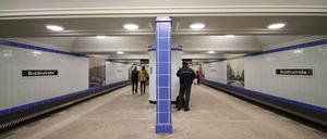 Der U-Bahnhof Boddinstraße in Berlin-Neukölln.