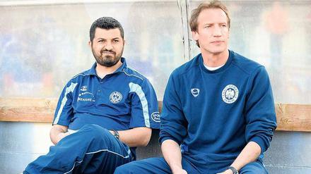 Alte Heimat. Cemal Yildiz (links) war bei Tennis Borussia schon Spieler, Assistent von Thomas Herbst (rechts) und Cheftrainer.