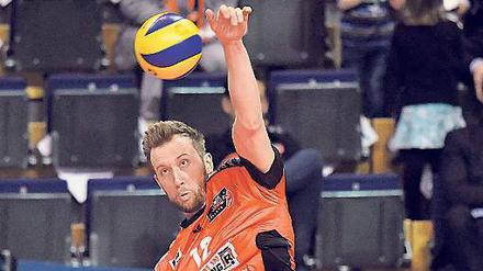 Oben am Ball. Bei Paul Carroll läuft es derzeit wieder besser. 