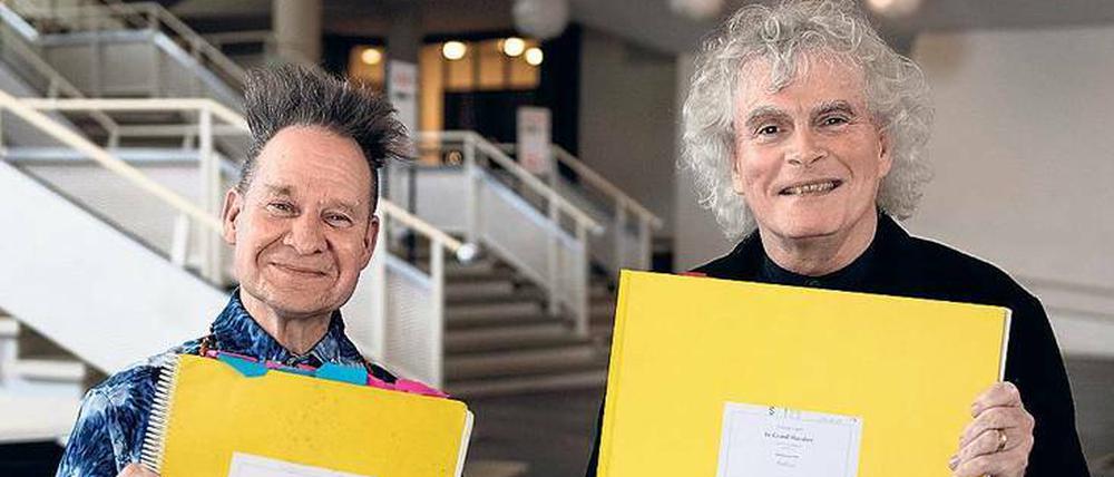 Ligeti neu gelesen. Peter Sellars und Simon Rattle in der Philharmonie.
