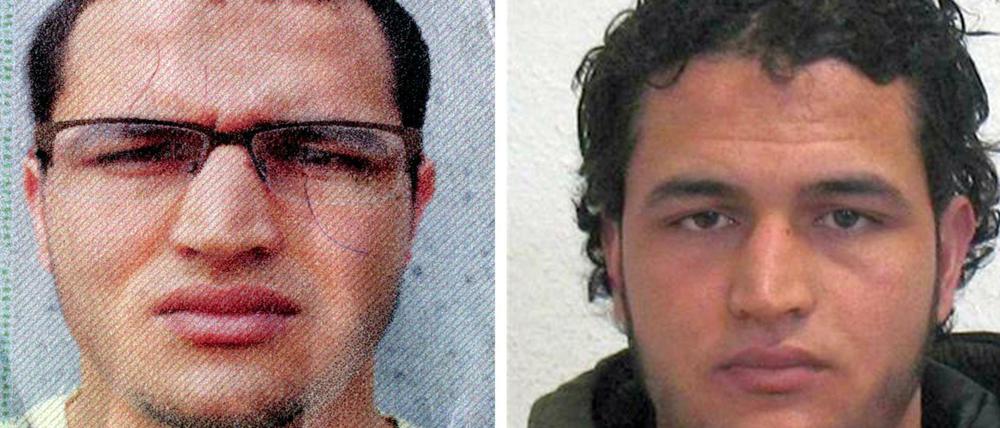 Mit diesen Fotos fahndete das Bundeskriminalamt nach dem Berliner Weihnachtsmarkt-Attentäter Anis Amri. 