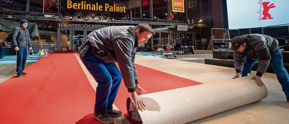 Es ist angerichtet. Der rote Teppich ist ausgerollt. Die Filmfestspiele können beginnen. 
