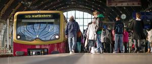 Störung bei der S-Bahn: Auf der Strecke der Stadtbahn gab es Verzögerungen und einen Zugausfall.