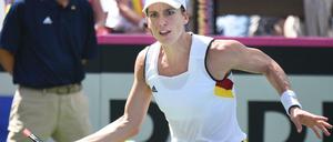 Andrea Petkovic brach in ihrem zweiten Spiel völlig ein.
