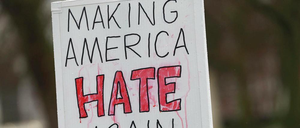 Der Hass ist zurück in Amerika, und Donald Trump verstand es, den auf die Eliten zu richten - obwohl er selbst Teil davon ist.