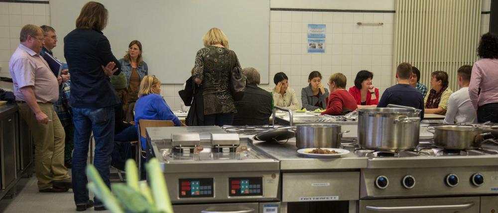Auch an vielen Grundschulen wird es wegen der steigenden Schülerzahl immer schwieriger, das Mittagessen zu organisieren. 