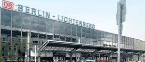 Bald auch Museum? Das verglaste Portal des S-Bahnhofs Lichtenberg.