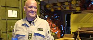 Pal Erik Tegen, Polizist aus Norwegen, rettet Flüchtlinge aus dem Mittelmeer.