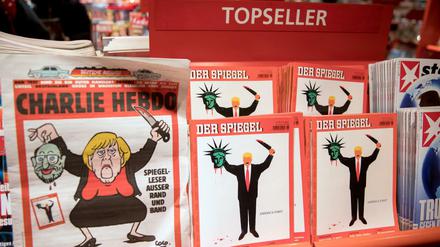 Zweifache Provokation: Die Titelbilder von "Charlie Hebdo" und "Spiegel"