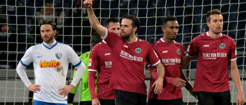 Der erste Streich. Harnik nach seinem Tor zum 1:1.