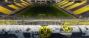 Der Blick von der Südtribüne bleibt den BVB-Fans am Samstag gegen Wolfsburg verwehrt.
