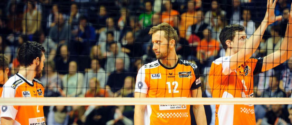Paul Carroll (Mitte) war mit 15 Punkten Berlins erfolgreichster Spieler.