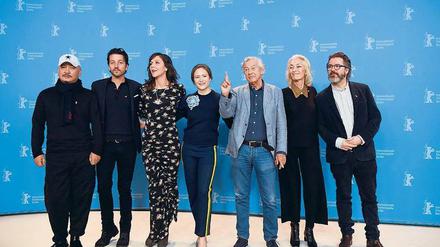 Die sieben Verschworenen. Wang Quan’an, Diego Luna, Maggie Gyllenhaal, Julia Jentsch.
