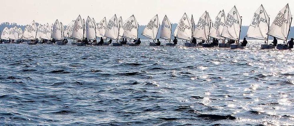 Die Segler fürchten, langsam vom Großen Müggelsee verdrängt zu werden.