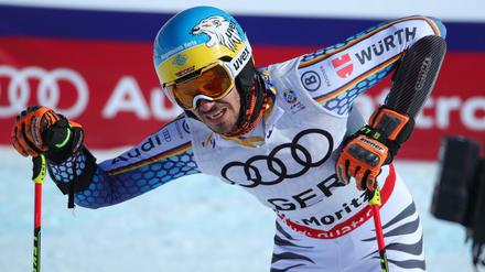 Felix Neureuther hatte nach seiner Niederlage auch noch starke Rückenschmerzen.