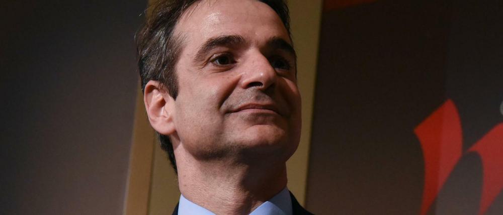 Der griechische Oppositionschef Kyriakos Mitsotakis.