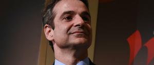 Der griechische Oppositionschef Kyriakos Mitsotakis. 