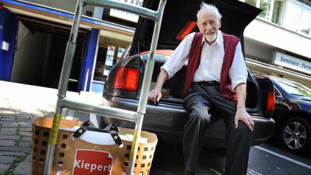 Robert Kiepert, Gründer der Buchhandlung " Kiepert", fotografiert im Jahr 2011.