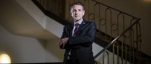 Reizfigur Höcke. Abgeordneter der AfD in Thüringen. 