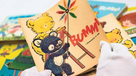 Das "Bummi"-Lied kannte in der DDR jedes Kindergartenkind. Aber auch im Westen hatte die Titelfigur der Kinderzeitschrift Freunde. 