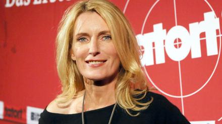 War beim Panel dabei. Die Tatort-Schauspielerin Maria Furtwängler.