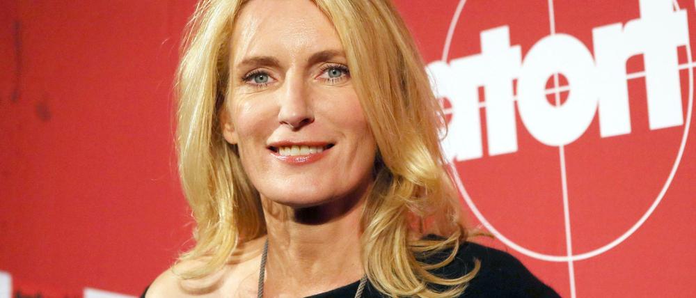 War beim Panel dabei. Die Tatort-Schauspielerin Maria Furtwängler.
