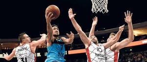Schmerzhaft vermisst. Peyton Siva, hier im Eurocup gegen Fuenlabrada, gibt Albas Spiel Schnelligkeit und Struktur. Ohne den Point Guard haben die Berliner zuletzt drei heftige Niederlagen kassiert und viel Selbstvertrauen eingebüßt. 