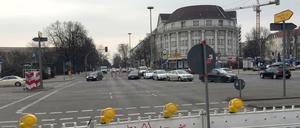 Fließt wieder. Wegen der gesperrten Spur auf dem Mehringdamm gab es zuletzt viel Stau im Bezirk.