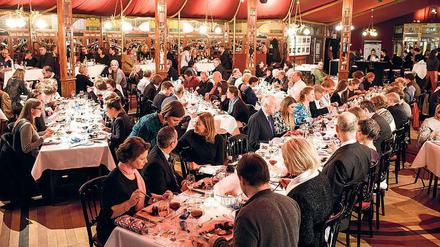 Wenn es auf der Berlinale zum Essen nicht nur den passenden Wein, sondern auch den passenden Film gibt, sind die Karten immer besonders schnell ausverkauft.
