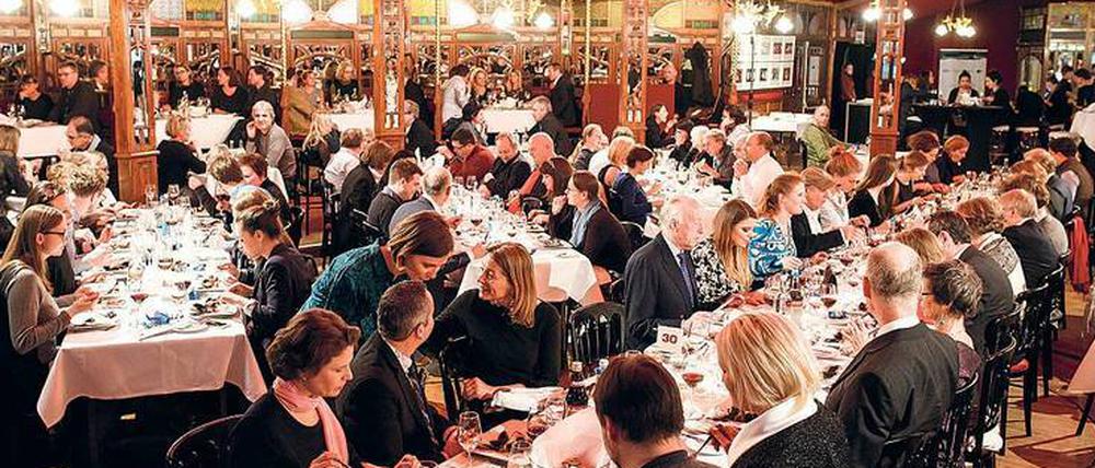 Wenn es auf der Berlinale zum Essen nicht nur den passenden Wein, sondern auch den passenden Film gibt, sind die Karten immer besonders schnell ausverkauft.