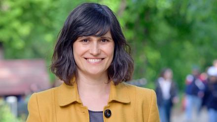 Neu im Berliner Parlament. Die Grünen-Politikerin Aferdita Suka zieht für Berlin-Tempelhof ins Abgeordnetenhaus ein.