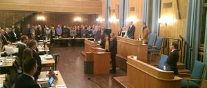Vereidigung von Carolina Böhm in der Bezirksverordnetenversammlung von Steglitz-Zehlendorf
