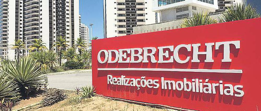 Im Mittelpunkt der Ermittlungen. Der Baukonzern Odebrecht.